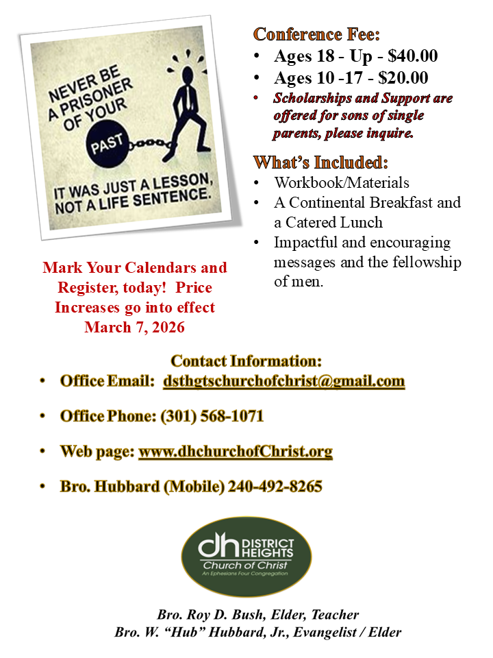 Be Strong Therefore and Prove Yourself A Man Mens Conference 2026 Updated Program 1